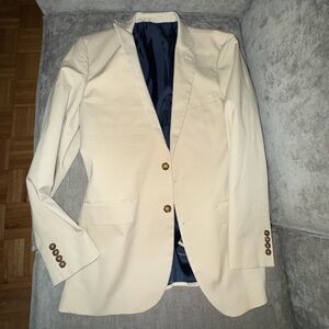 J Crew Men's Cream suit blazer (full suit available!)